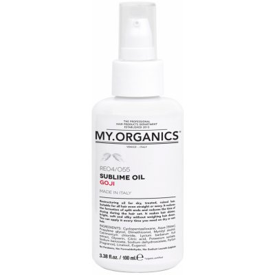 My.Organics Sublime Oil Goji Olej na vlasy 100 ml – Zbozi.Blesk.cz