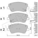 KLOCKI HAM.KIA NIRO 16- PRZOD | Zboží Auto