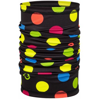 Eleven sportswear multifunkční šátek Dots Color black