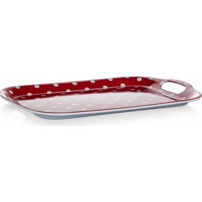 Banquet Tác s uchy melaminový Dots 36x25,5cm – Sleviste.cz
