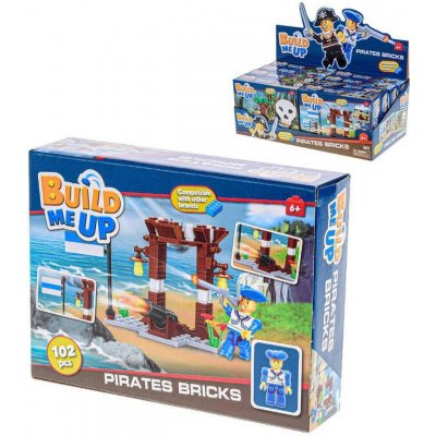 BuildMeUp stavebnice Pirates bricks 96 - 103 ks – Hledejceny.cz