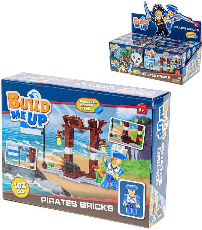 BuildMeUp stavebnice Pirates bricks 96 - 103 ks