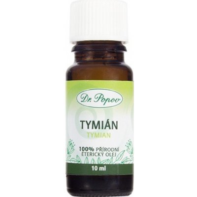 Dr. Popov vonný olej Tymiánová silice 10 ml – Hledejceny.cz
