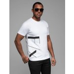 Originální bílé tričko s nápisem V2 TSPT-0213 – Zboží Dáma