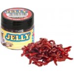 BENZAR MIX Umělí červi Jelly Baits Bloodworm Červená 30ml – Zboží Mobilmania