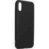 Pouzdro a kryt na mobilní telefon Apple Pouzdro Forcell SILICONE LITE Case iPhone X černé