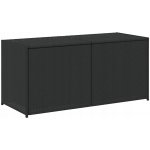 vidaXL box 283 l polyratan 365315 Černá – Hledejceny.cz