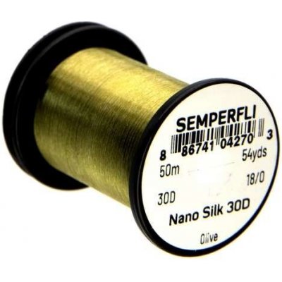 Semperfli Nit Nano Silk 30D 18/0 Olive – Hledejceny.cz