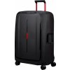 Cestovní kufr Samsonite ESSENS Kufr Spinner Černá Charcoal/Red 111L