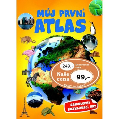 Můj první atlas + 2 velké rozkládací hry – Hledejceny.cz