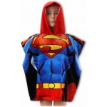 Setino Superman Osuška s kapucí červenomodrá 55 x 110 cm – Zboží Dáma