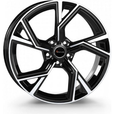 Avus Racing AF20 8x18 5x112 ET48 black polished – Hledejceny.cz