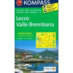 Kompass: WK 105 Lecco-Valle Brembana 1:50 000 – Hledejceny.cz