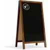 Tabule Allboards PK63 Reklamní v áčko s křídovou tabulí 78 x 44 cm