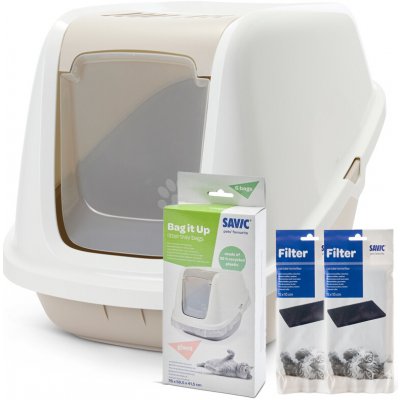Savic toaleta Nestor Giant + 2 ks náhradních filtrů + 6 ks sáčků Bag It Up – Zboží Dáma