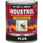 Barvy A Laky Hostivař Industrol Plus S2071 vrchní barva na kov i dřevo interiér a exteriér, 1000 bílá, 750 ml