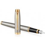 Parker 1502/3131649 Royal I.M. Brushed Metal GT plnicí pero – Zboží Živě
