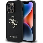 Guess PU Grained 4G Metal Logo pro iPhone 13 Pro Black – Zboží Mobilmania