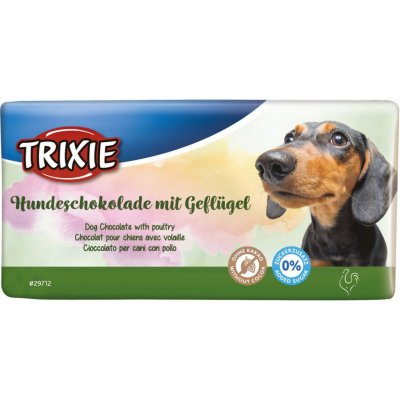 Trixie Čokoláda pro psy s drůbežím, 100 g – Zboží Mobilmania