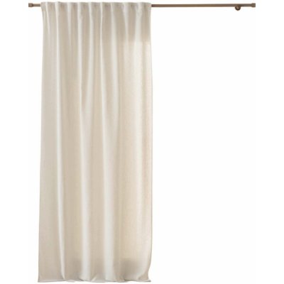 Douceur d`Interieur Interiérový závěs se skrytými ramínky CODY, 140 x 260 cm, imitace lnu – Hledejceny.cz