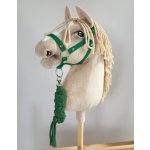 Super Hobby Horse Zelený set pro hobby koníka Kantar A3 šňůra pro zábavnou jízdu! – Zboží Dáma