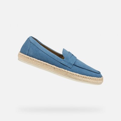 Geox pánské mokasíny Costuni G002975 modré – Zboží Mobilmania