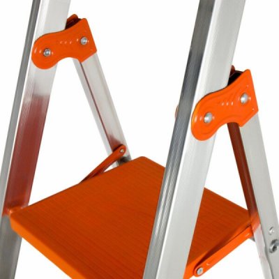 Alve Profi schůdky 1 x 7 příček 239 cm 9897 – Hledejceny.cz