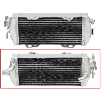 PSYCHIC chladič KTM SX 00-05, EXC 04-07, SX/EXC 400/450/520 00-02, SX/EXC 525 00-05 zesílený se standardním objemem levá kus (s víčkem) – Hledejceny.cz
