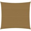 Sluneční a stínicí plachta ZBXL 160 g/m² 2,5 x 2,5 m taupe