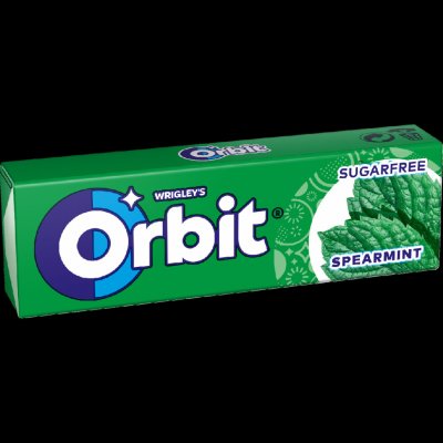 Wrigley's Orbit Spearmint 14 g – Hledejceny.cz