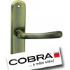 Dveřní kování Cobra DEA – PZ LI – 90 mm bronz česaný