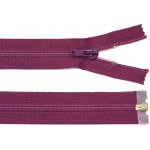 Spirálový zip no.5 rozepínací 60cm - více barev color: 577 růžová vínová – Hledejceny.cz