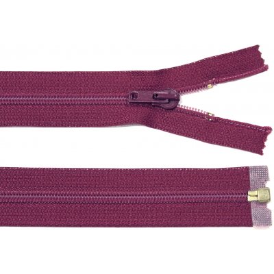 Spirálový zip no.5 rozepínací 60cm - více barev color: 577 růžová vínová – Hledejceny.cz