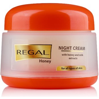Regal Honey noční hydratační a výživující krém včelí med a mleka 50 ml