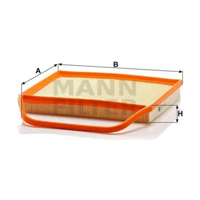 MANN FILTER Vzduchový filtr C 36 004 – Hledejceny.cz