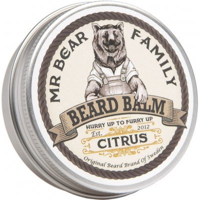 Mr Bear Family Citrus balzám na vousy 60 ml – Zboží Mobilmania