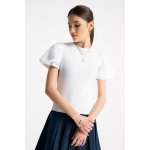 Reporter Young halenka s balónovými rukávy bílá – Zboží Dáma