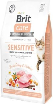 Brit Care Cat GF Sensitive Healthy Digest & Delic. Taste 7 kg