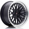 Alu kolo, lité kolo Japan Racing JR10 7x16 4x100 ET30 matt black machined lip