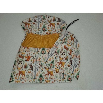 Pro útulný domov kapsář na ramínko Zvířátka oranžová – Sleviste.cz