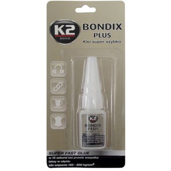 K2 BONDIX PLUS sekundové lepidlo 10g