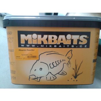 Mikbaits Spiceman boilies Kořeněná Játra 10kg 16mm