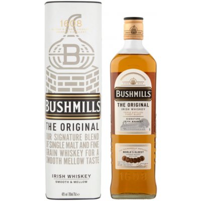 Bushmills Original 40% 0,7 l (tuba) – Zbozi.Blesk.cz