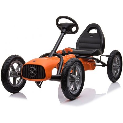 Go-kart Dětská šlapací motokára Baby Mix Buggy oranžová – Zbozi.Blesk.cz