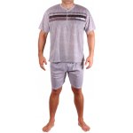 Jiří pánské pyžamo krátké 1780 světle šedá – Zboží Mobilmania