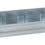 META Dělící přepážka pro regály FIX, CLIP, 600 mm – Zboží Mobilmania