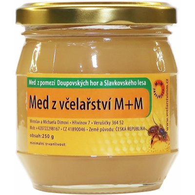 Včelařství M+M med pastový 250 g – Hledejceny.cz