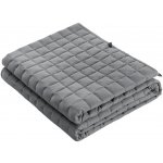 Rebel RBA-6014 Zátěžová přikrývka antistresová 6,8 kg šedá 150x200 – Zboží Dáma