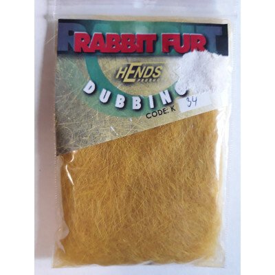 Hends HE RABBIT FUR DUBBING - ŽLUTÁ – Hledejceny.cz