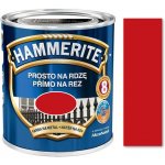 Akzo Nobel Hammerite přímo na rez hladký-červený,2,5 l – Hledejceny.cz